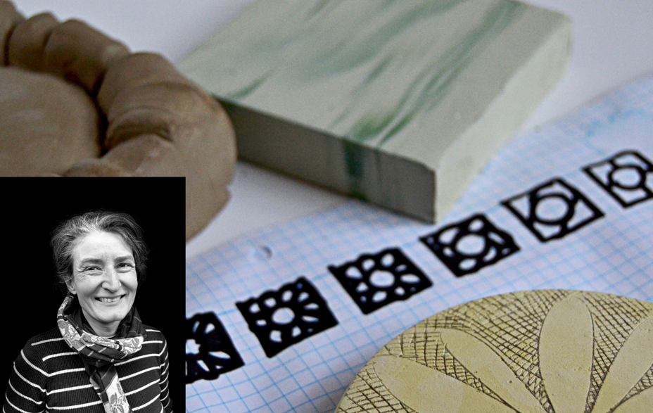 Billede af den lokale kunsthåndværker Anna Andersen